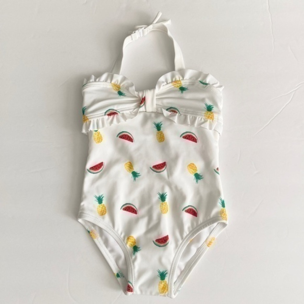 NWT Janie & Jack Baby Girl Set of 2 Swimsuits Bundle 12-18 Months - Picture 7 of 11